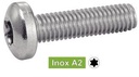 [ISO 14583] TORX PAN HEAD MACHINE SCREWS - STAINLESS STEEL A2 (SIMILAR DIN 7985)