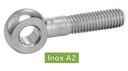 [DIN 444 B] EYE BOLT - Stainless steel a2 (ISO7349, NFE27-191)