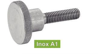 KNURLED THUMB SCREWS HIGH TYPE - STAINLESS STEEL A1