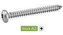 [DIN 7981] POZIDRIVE GROSSE BLECHSCHRAUBEN MIT ZYLINDERKOPF - EDELSTAHL A2 (ähnlich ISO 7049, NFE25-658, UNI 6954)