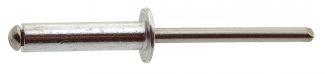 RIVETS AVEUGLES TETE PLATE - ALU/INOX - INOX A2