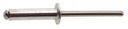 RIVETS AVEUGLES TETE PLATE - ALU/INOX - INOX A2
