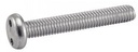 SICHERHEITSVERSCHLUSS-METALLSCHRAUBEN MIT ZYLINDERKOPF -SCHLANGENAUGEN- - EDELSTAHL A2