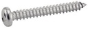 [DIN 7981] VIS A TOLE TETE CYLINDRIQUE INVIOLABLE -SNAKE EYES- - INOX A2 (SIMILAR ISO 7049, NFE25-658, UNI 6954)
