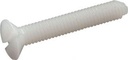 [DIN 963] VITE A TESTA SVASATA CON INTAGLIO - NYLON 6.6 (simile ISO 2009, NFE25-123, UNI 6109)