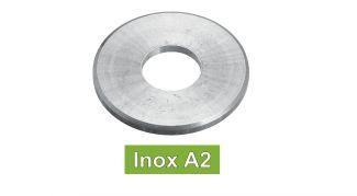 [DIN 125 B] ARRUELAS PLANAS - AÇO INOXIDÁVEL A2 (SIMILAR ISO 7090, UNI 6592)