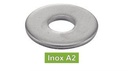 [DIN 9021] RONDELLE PIATTE LARGHE - ACCIAIO INOX A2
