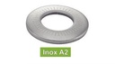 RONDELLES CONIQUES STRIÉES SERIE ETROITE - INOX A2
