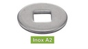 [DIN 440 V] ARRUELAS PARA CONSTRUÇÕES DE MADEIRA FORMA V - AÇO INOXIDÁVEL A2 (similar ISO 7094)