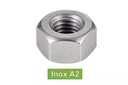 ECROUS HAUTS, M = D - INOX A2