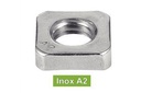 [DIN 562] DADI QUADRI BASSI - ACCIAIO INOX A2 (UNI 5596)