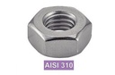 [DIN 934] PORCAS SEXTAVADAS PARA ALTA TEMPERATURA - AISI 310 (similar ISO 4032, NFE25-401, UNI 5588)