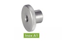 [DIN 466] TUERCAS MOLETEADAS FORMA ALTA - Stainless steel a1 (UNI 6605)