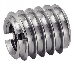 INSERTO FILETTATO PER LEGNO - ACCIAIO INOX A1