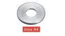 ARANDELAS DECOLETADAS MEDIAS TIPO M - Acero inoxidable a4-l