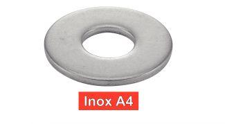 RONDELLES PLATES LARGES TYPE L - INOX A4