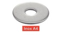 [NFE 25513] RONDELLES PLATES EXTRA LARGES TYPE LL - INOX A4 (NFE25-514, ISO 7089)