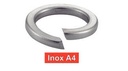 [DIN 7980] RONDELLE ELASTICHE -GROWER- SEZIONE QUADRATA - ACCIAIO INOX A4 (NFE25-515, UNI 4464A)