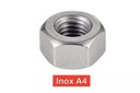 HEXAGON HEAVY NUTS, M = D - STAINLESS STEEL A4