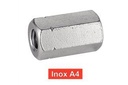 TUERCAS HEXAGONALES, M = 3XD - ACERO INOXIDABLE A4