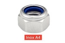 [DIN 982] TUERCAS ALTAS HEXAGONALES DE SEGURIDAD CON ARANDELA NYLON - Acero inoxidable a4 (similar ISO 7040)