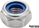 [DIN 985] DADI ESAGONALI INCASSATI - ACCIAIO INOX A2 (simile a ISO 10511, NFE25-412, UNI 7474)