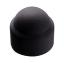 TAPON NEGRO PARA TUERCA HEXAGONAL - POLIETILENO