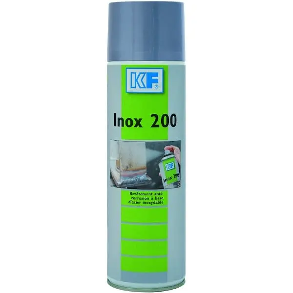 BOMBOLETTA AEROSOL IN ACCIAIO INOX 200 KF