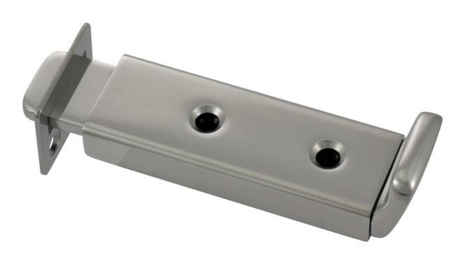  CHIUSURA A SCORRIMENTO CON POSIZIONE DI ARRESTO, TIPO PESANTE - ACCIAIO INOX A4/PLASTICA
