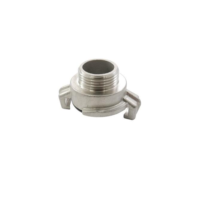 CONECTOR RÁPIDO COM ROSCA EXTERNA - AÇO INOXIDÁVEL A4