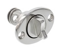 TAPPO DI SCARICO OVALE CON CHIUSURA A SCATTO - ACCIAIO INOX A4