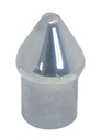TUBE END PLUG, SPIKE - STAINLESS STEEL A4
