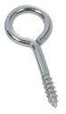 TORNILLO DE OJO CON ROSCA PARA MADERA - ACERO INOXIDABLE A4