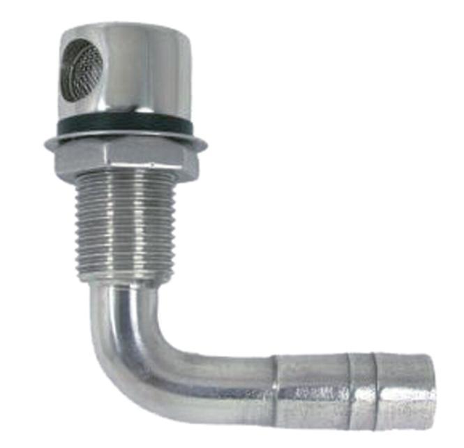 TANK VENT, 90° - STAINLESS STEEL A4