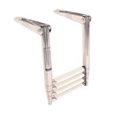 ECHELLE TÉLESCOPIQUE POUR MONTAGE SUR PLATE-FORME - INOX A4/PLASTIQUE