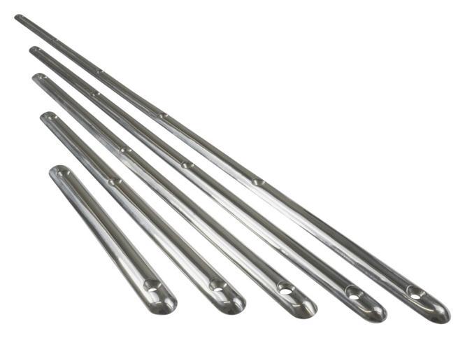  CINTA DE PROTECCIÓN, MEDIA CAÑA, MATERIAL COMPLETO - ACERO INOXIDABLE A4