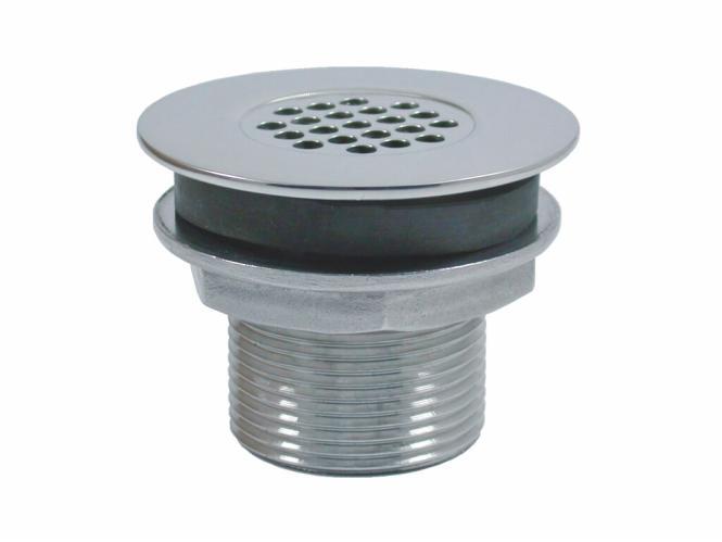 DECK DRAIN WITH THREAD - STAINLESS STEEL A4