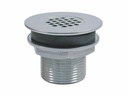 DECK DRAIN WITH THREAD - STAINLESS STEEL A4