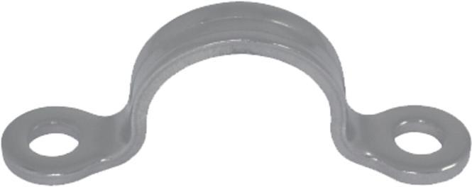 FLAT EYE STRAP - STAINLESS STEEL A4