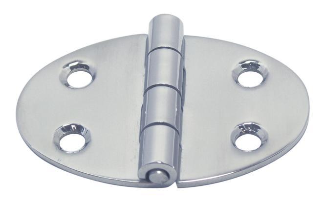 BISAGRA OVALADA - ACERO INOXIDABLE A2