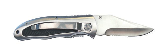  JACKKNIFE WITH ALU HANDLE - STAINLESS STEEL A2/ALU