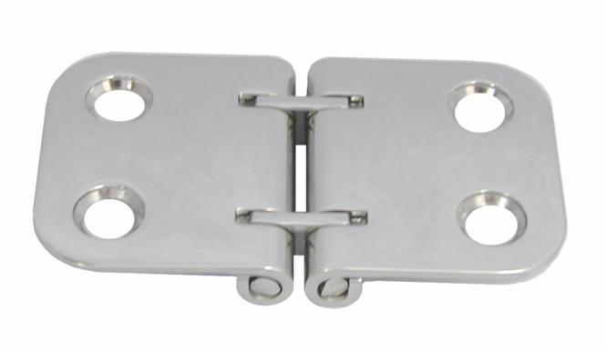 HINGE, 180° - STAINLESS STEEL A4