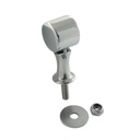 HAND RAIL END FITTING WITH THREAD - STAINLESS STEEL A4