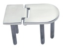  HINGE WITH THREAD - STAINLESS STEEL A4