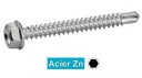 [DIN 7504 K] SELBSTBOHRSCHRAUBEN MIT SECHSKANTKOPF UND GEZAHNTEM FLANSCH - STAHL VERZINKT (ähnlich ISO 15480)