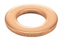 [NFE 25513] NARROW STAMPED FLAT WASHERS TYPE Z - BRASS - Brass (NFE25-514, ISO 7089)