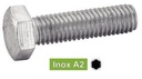 [DIN 933] VIS A METAUX TETE HEXAGONALE FILETAGE TOTAL - INOX A2 (SIMILAR ISO 4017, NFE25-114, UNI 5739)