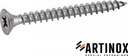 TORNILLOS PARA AGLOMERADO CABEZA AVELLANADA POZIDRIVE - ACERO INOXIDABLE A2