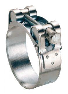 COLLIER DE SERRAGE A TOURILLONS POUR TUYAU EPAIS ET ARME - W4