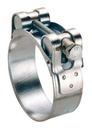 COLLIER DE SERRAGE A TOURILLONS POUR TUYAU EPAIS ET ARME - W4